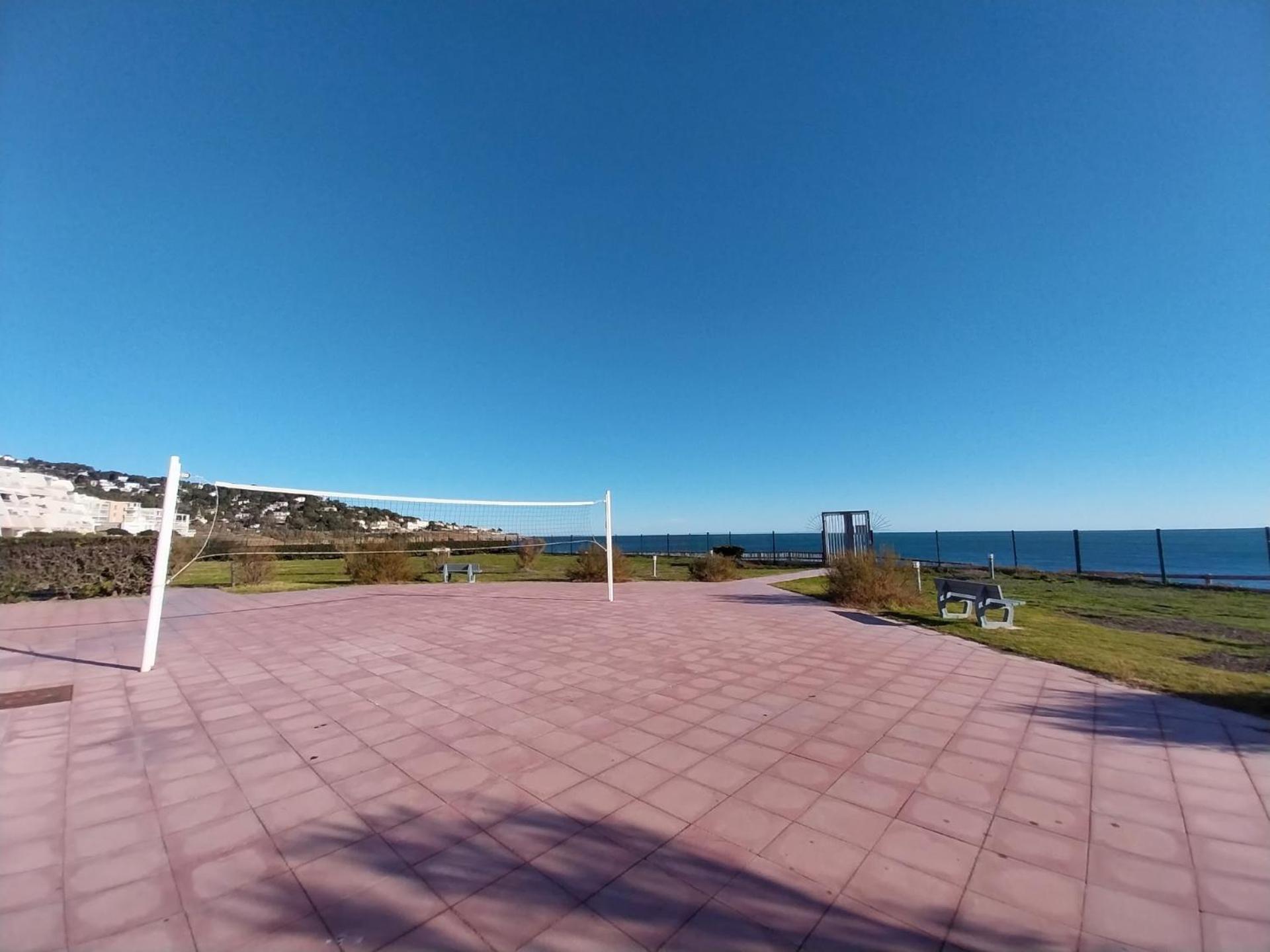 Studio Vue Mer Avec Pkg, Piscine, Tennis, Plage Direct Sète Kültér fotó