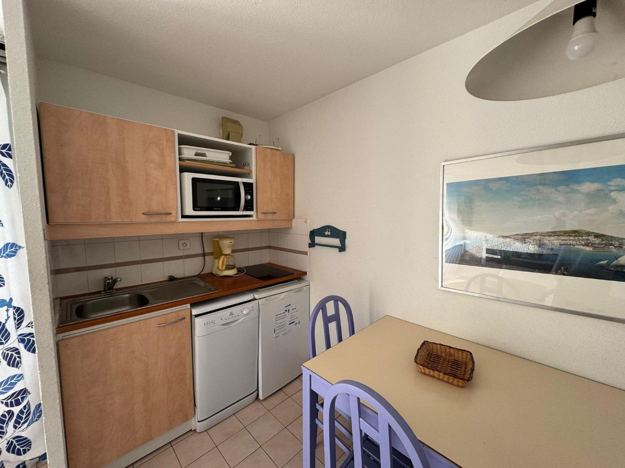 Studio Vue Mer Avec Pkg, Piscine, Tennis, Plage Direct Sète Kültér fotó