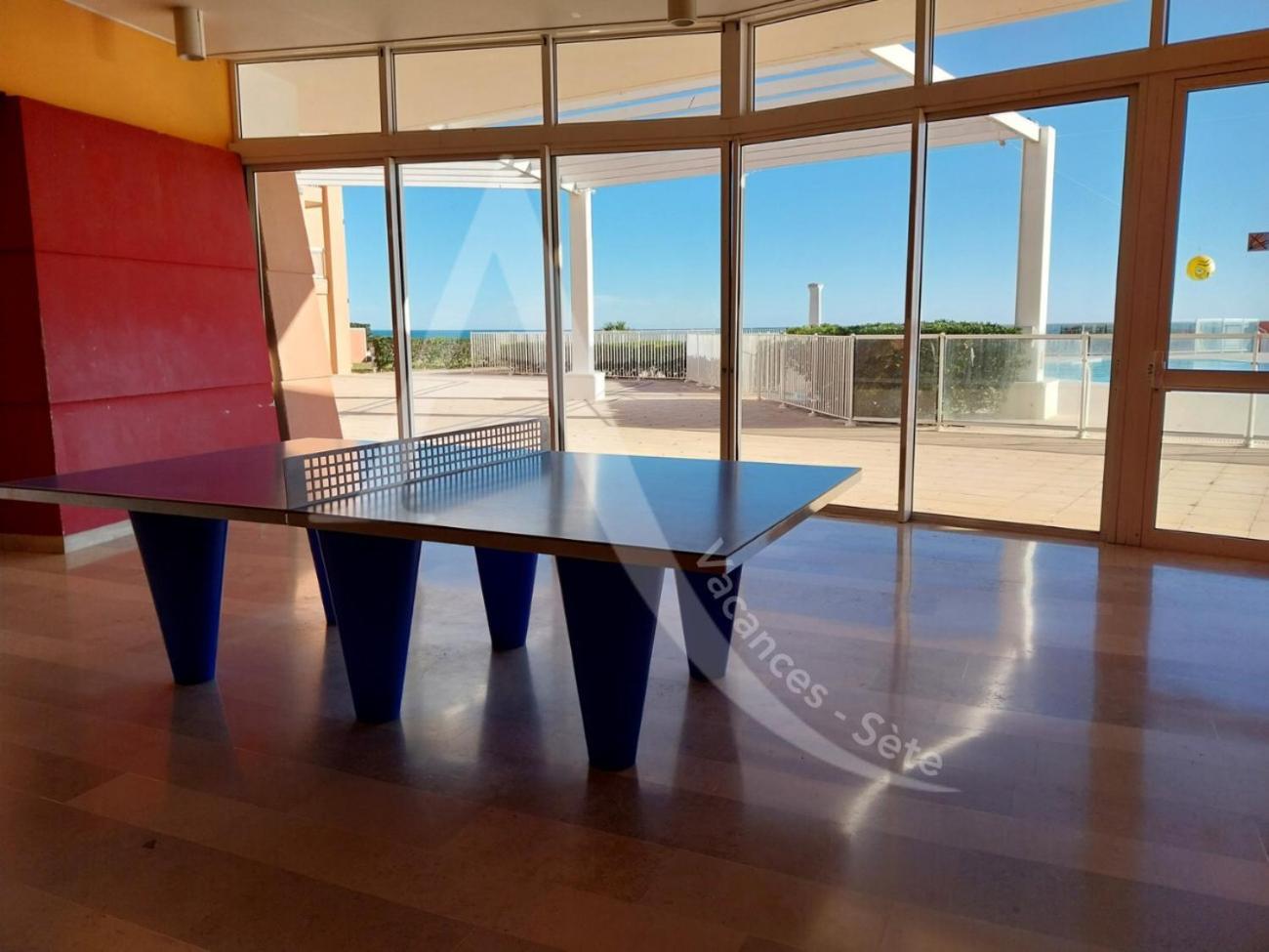 Studio Vue Mer Avec Pkg, Piscine, Tennis, Plage Direct Sète Kültér fotó