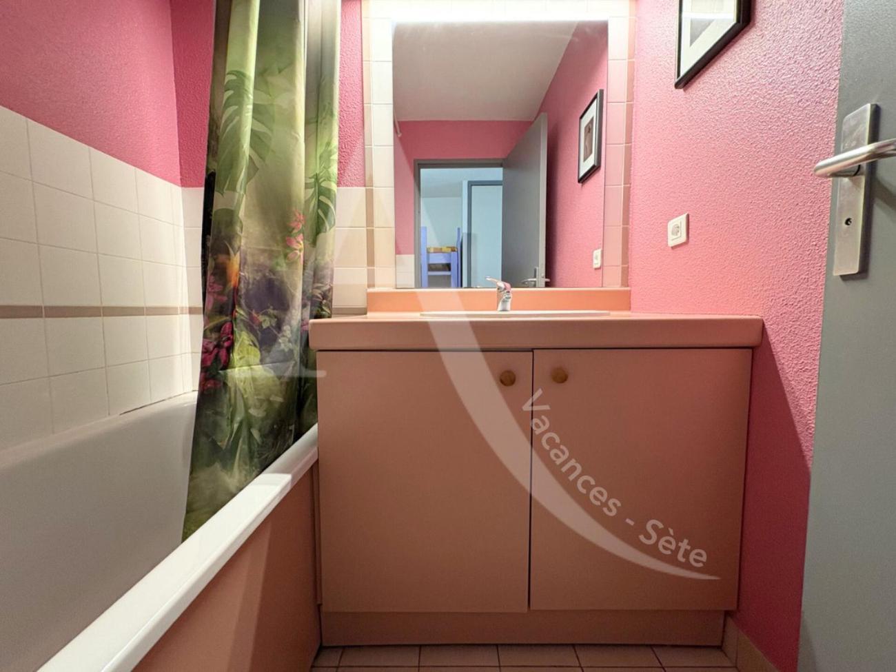 Studio Vue Mer Avec Pkg, Piscine, Tennis, Plage Direct Sète Kültér fotó